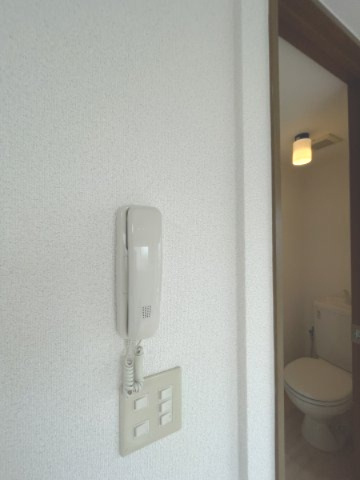 セキュリティ　インターホンです