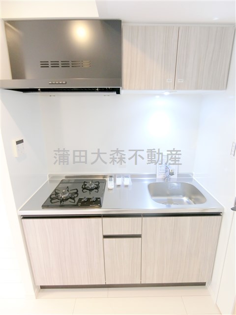 キッチン　2口ガスシステムキッチン