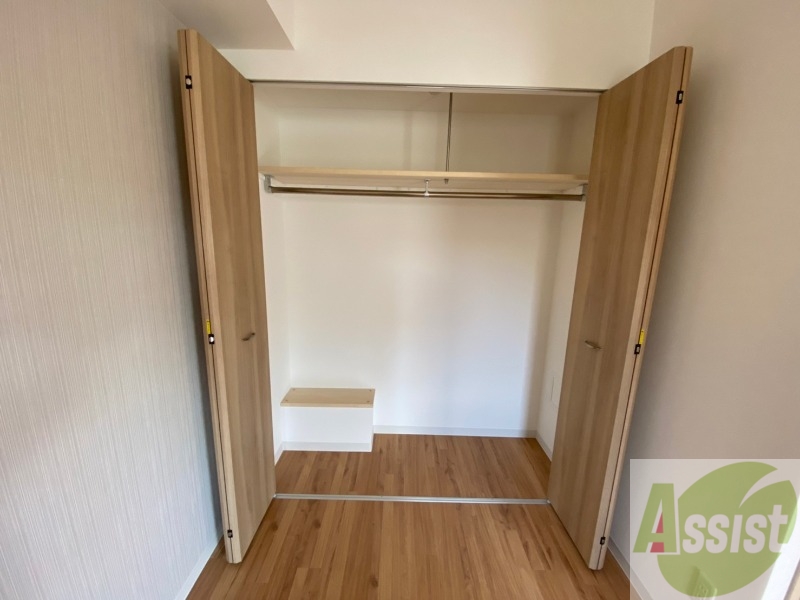 収納　収納もバッチリあるのでお部屋が片付きますよ！
