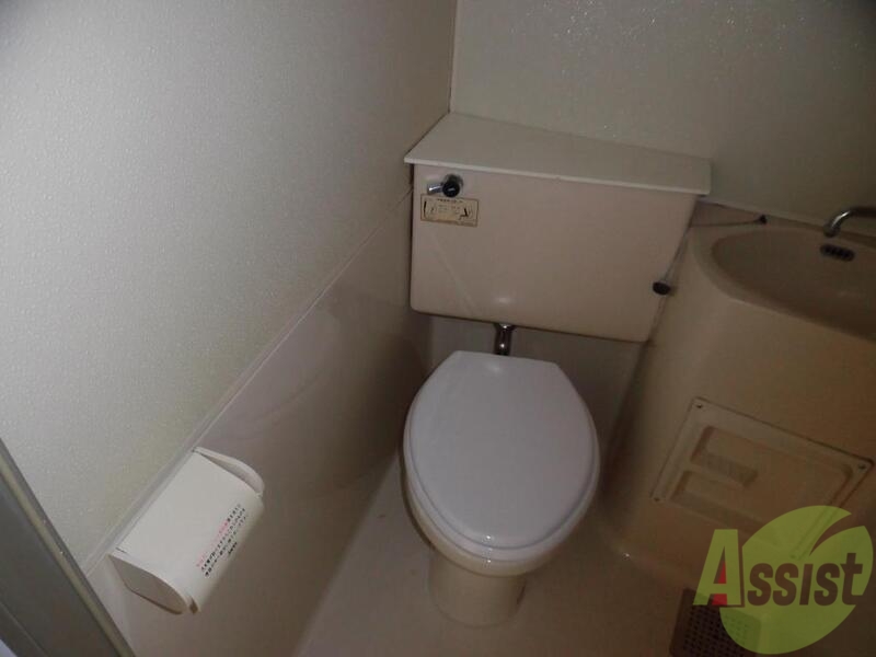 トイレ　かわいらしいトイレです