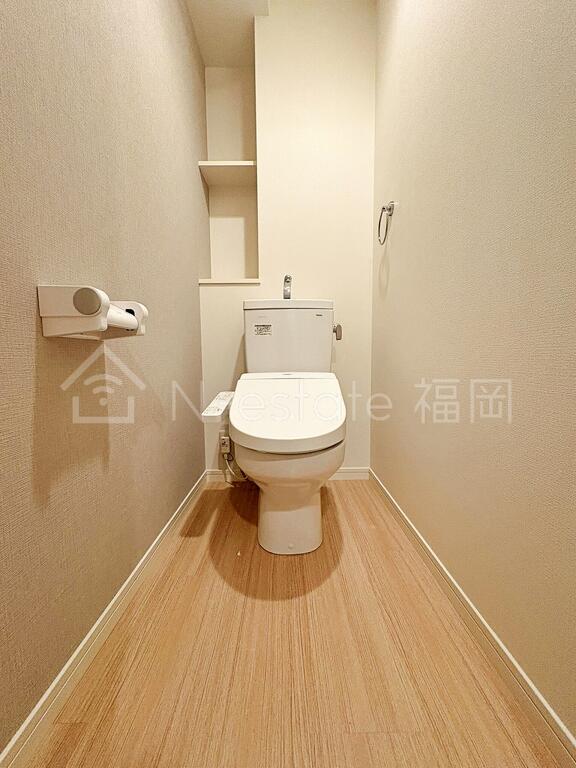 地下鉄空港線 姪浜駅 徒歩16分 7階建 築9年のトイレ写真