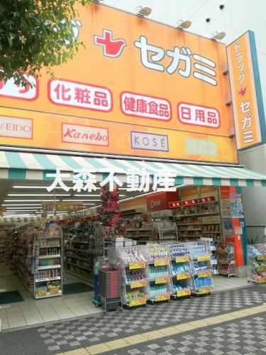 ドラックストア　ドラッグセガミ 蒲田駅前店（ドラッグストア）まで423m
