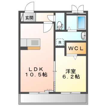 アイビス大畑の間取り写真