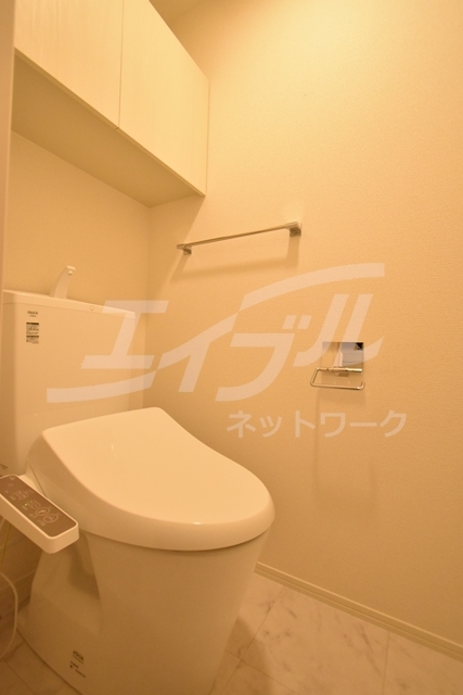 D-room川岸町のトイレ写真