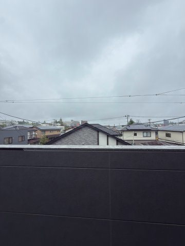 バルコニー　建築中のお写真になります。※現状優先