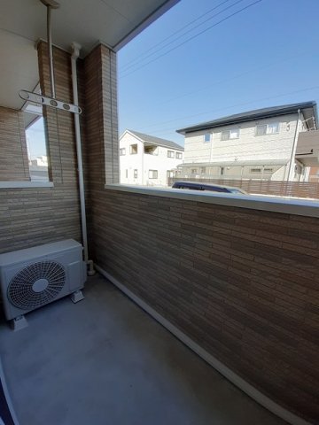 バルコニー　落ち着いた時間を過ごせるバルコニーです