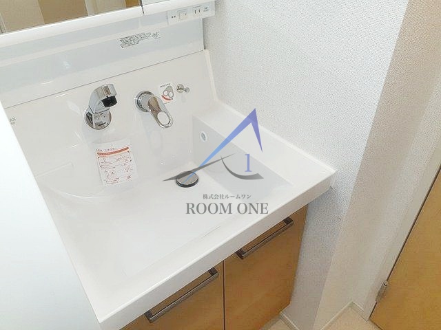 洗面設備　洗面台です。