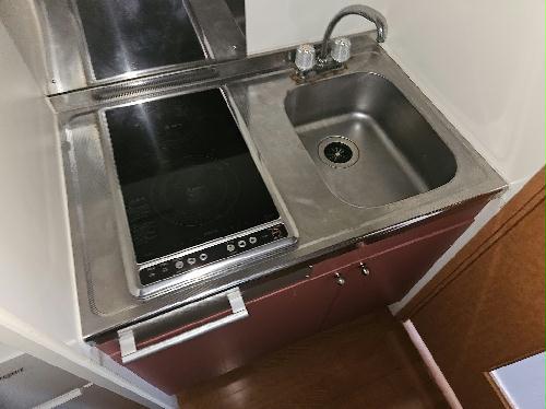 キッチン　備品や設備仕様は号室等により異なります現地をご確認下さい。