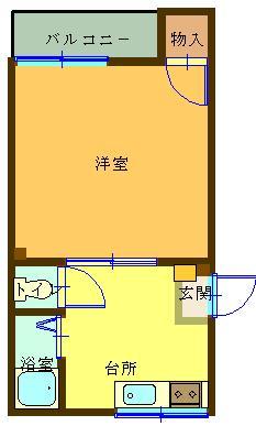 メゾン美和の間取り