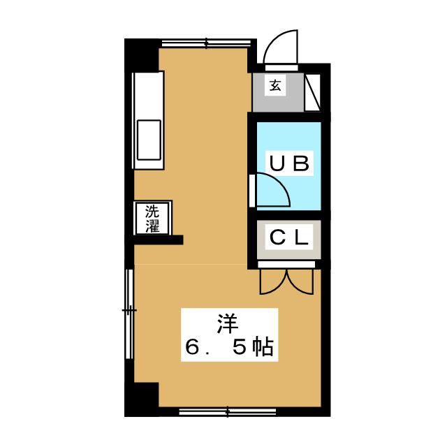 大田区大森西のマンションの間取り