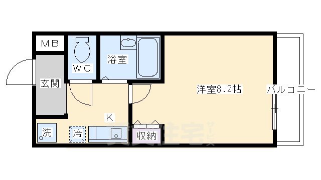 メゾン・ド・エクレールの間取り