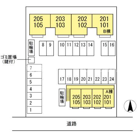 【シーサイドハイツ松井 B棟のその他】