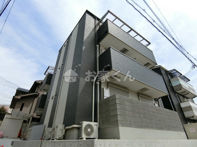 神戸市長田区片山町のアパートの建物外観