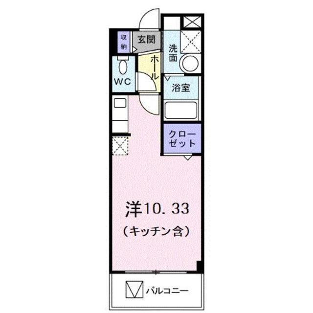 海老名市上今泉のマンションの間取り