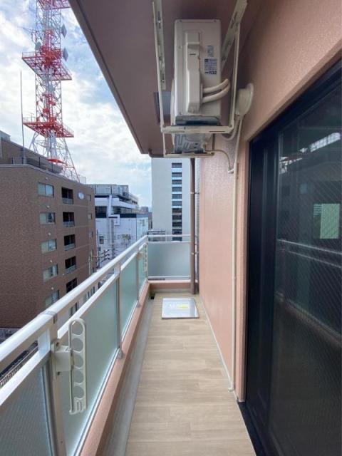 【高松市丸の内のマンションのバルコニー】