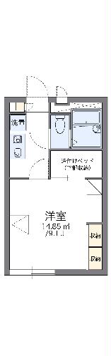 レオパレス舞コートＳ　Iの間取り