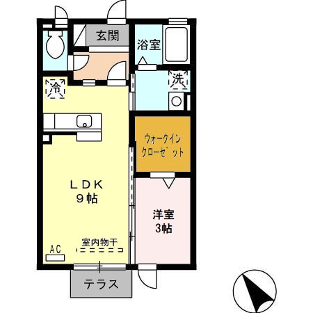 カーサリベルテの間取り