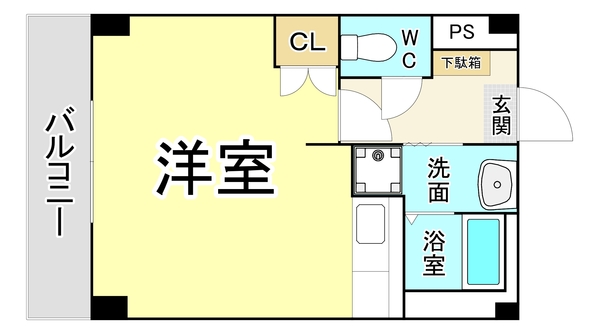 ビレッジハウス沼小柳４号棟の間取り