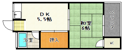 原田マンションの間取り