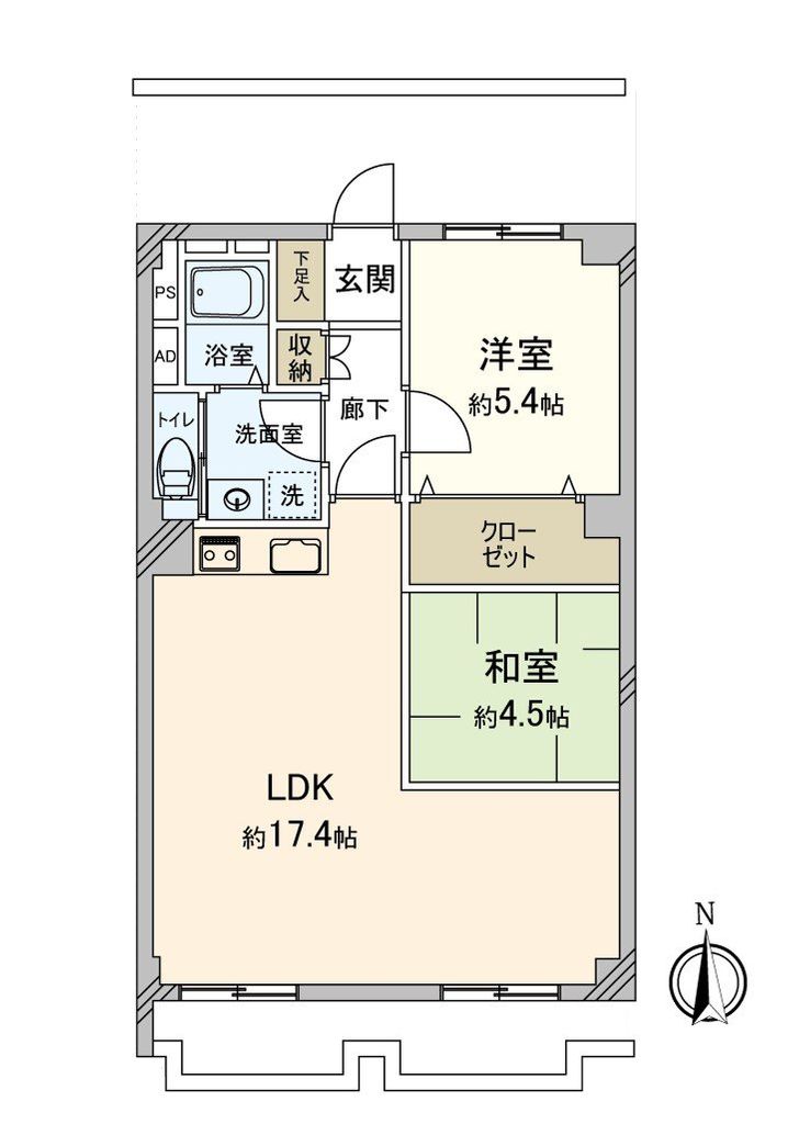 ラ・ルート豊成の間取り