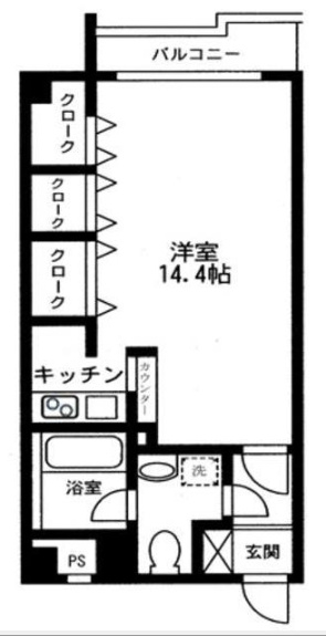 【ソレイユ西蒲田の間取り】