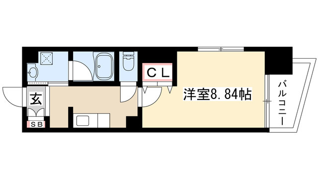 【アールズタワー東山公園の間取り】