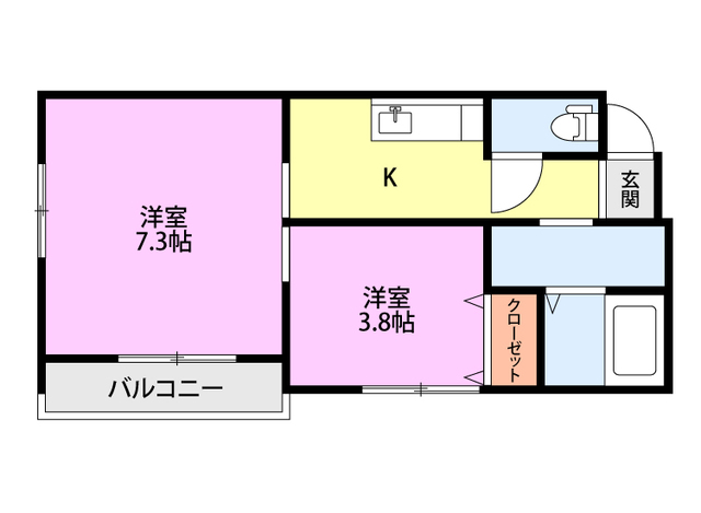 メルコートの間取り