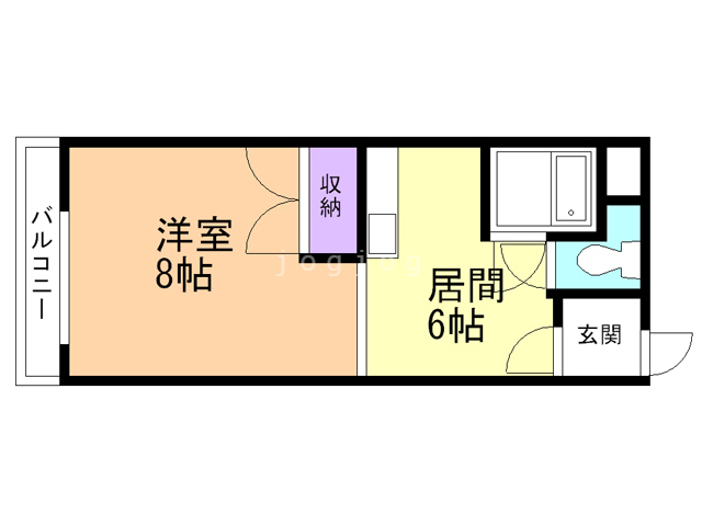 マルクエレガンス２の間取り