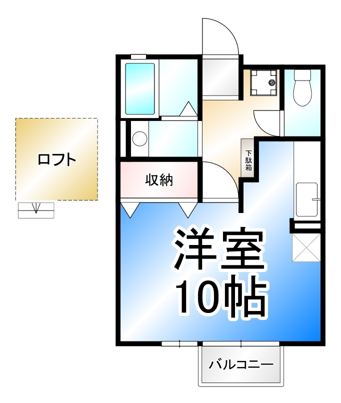 セトル裾花の間取り