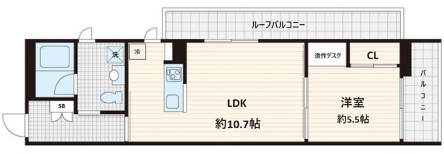 Fullea白金台の間取り