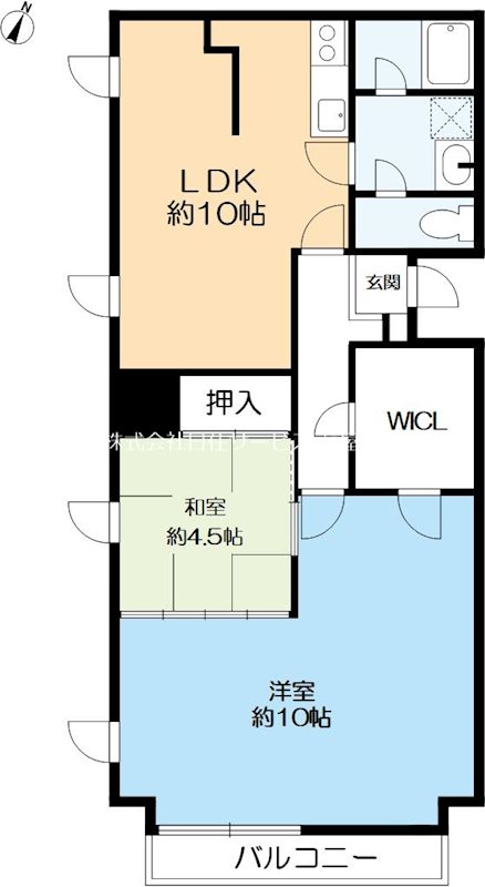 芦屋グラヴィススクエアの間取り