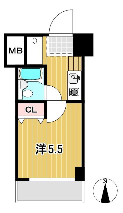 コンフォルト日立の間取り