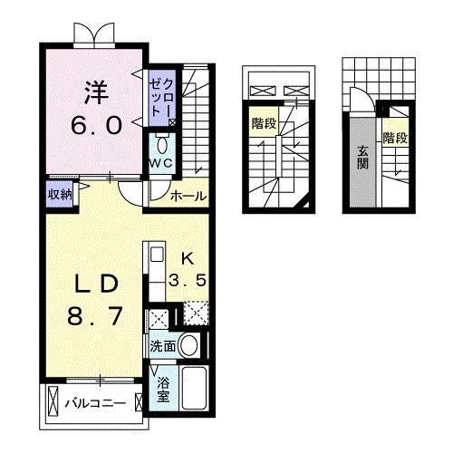 コンフォートの間取り