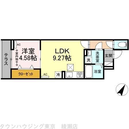 ルリアン西新井本町の間取り