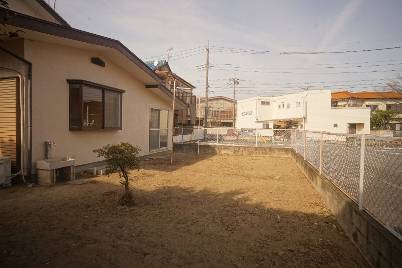庭　外水道あり