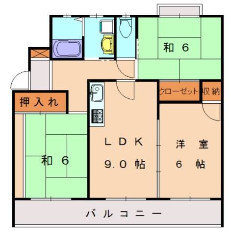 イーストガーデンIIの間取り