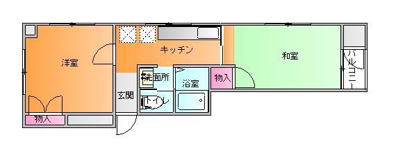 メゾン・フクシマの間取り