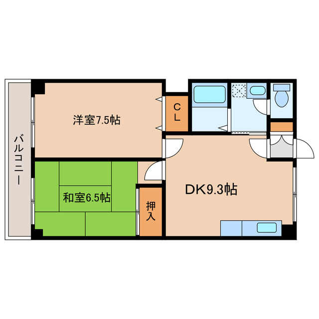 シェルブールの間取り