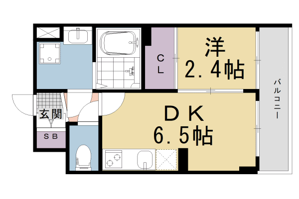 アドバンス京都レイズの間取り