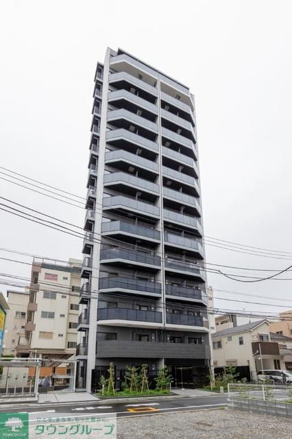 【豊島区巣鴨のマンションの建物外観】