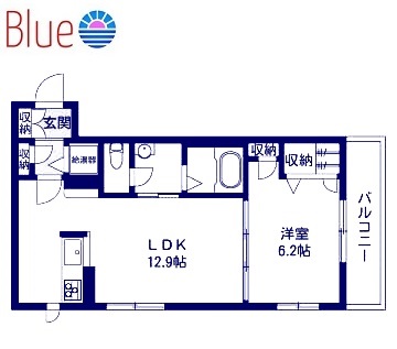 ラフィネプラ一スの間取り