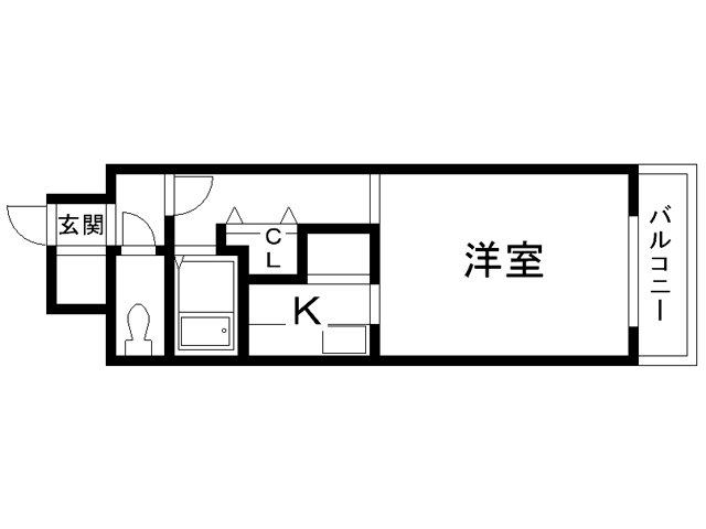 北広島市中央のマンションの間取り