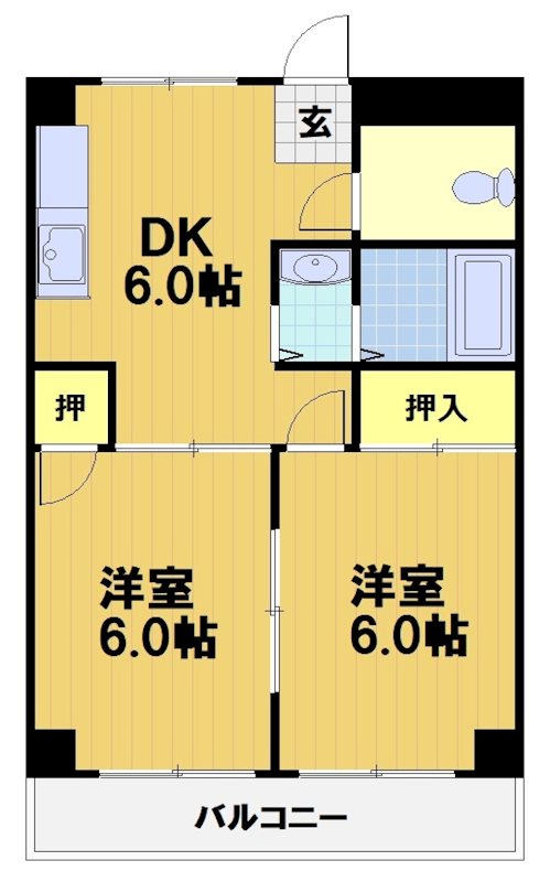 ハイツマルゴの間取り