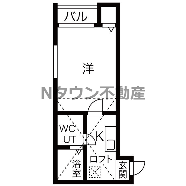 ネスト栄生の間取り