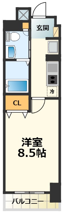 LIBRA TAKATSUKI（リブラタカツキ）の間取り