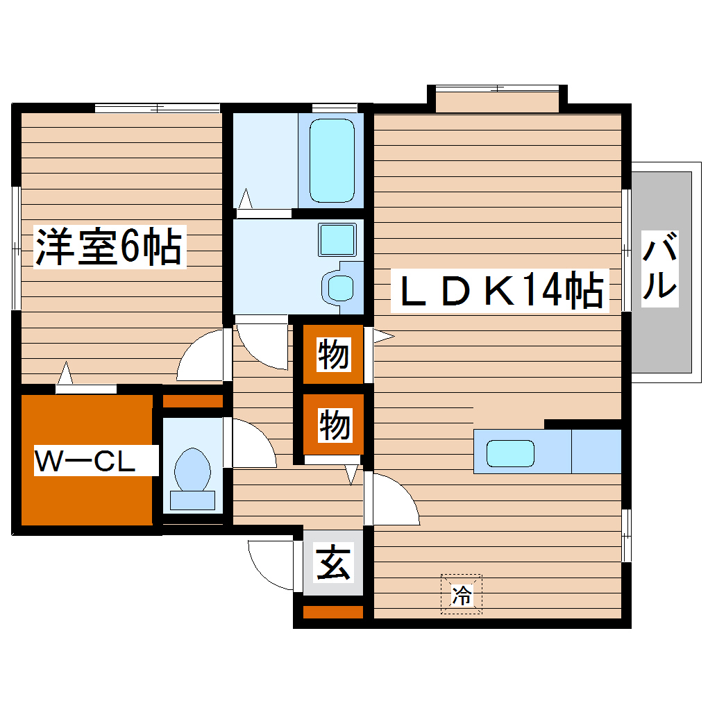 エクセレントKの間取り