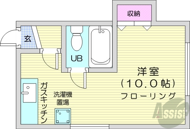 イーストパークハイツの間取り