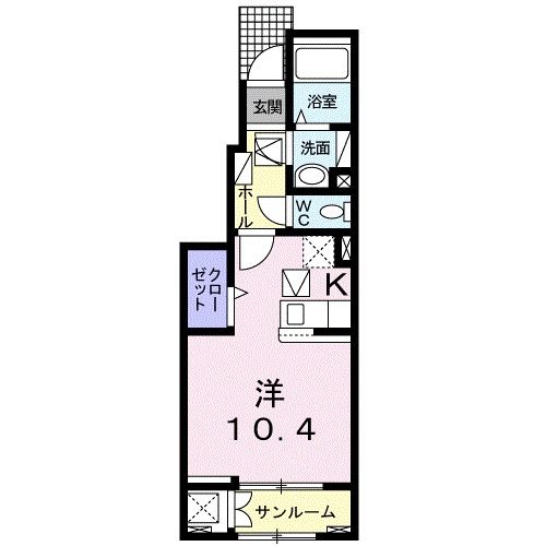 ブリーゼ　Ｍの間取り