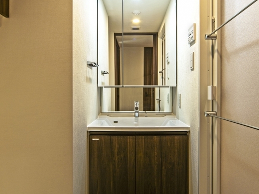 洗面設備　※別部屋の参考写真です。