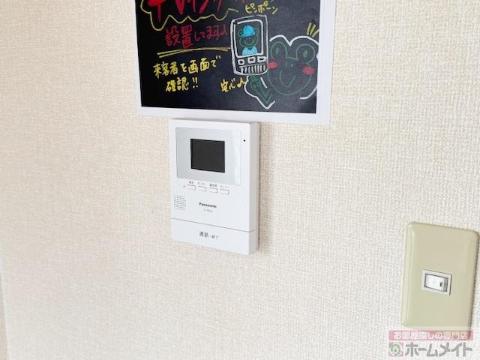 セキュリティ　カメラ付インターホン